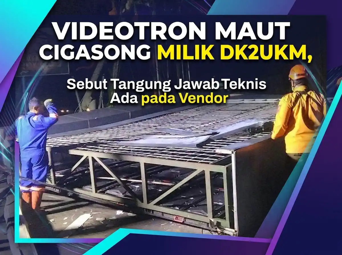 Videotron Maut Cigasong Milik DK2UKM, Sebut Tanggung Jawab Teknis Ada pada Vendor