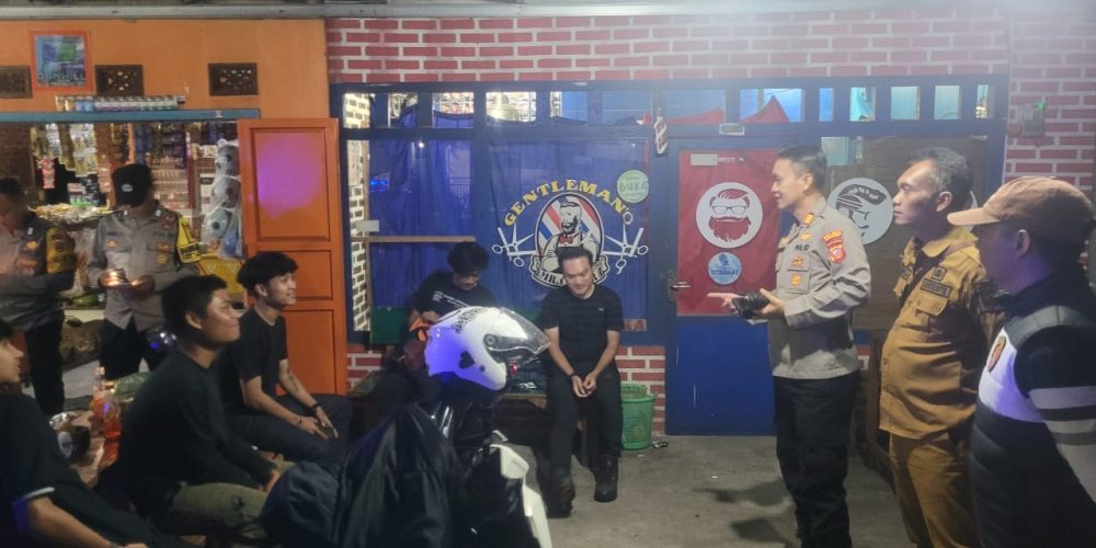 Kapolsek Majalengka Kota Sosialisasi Jam Malam Pelajar